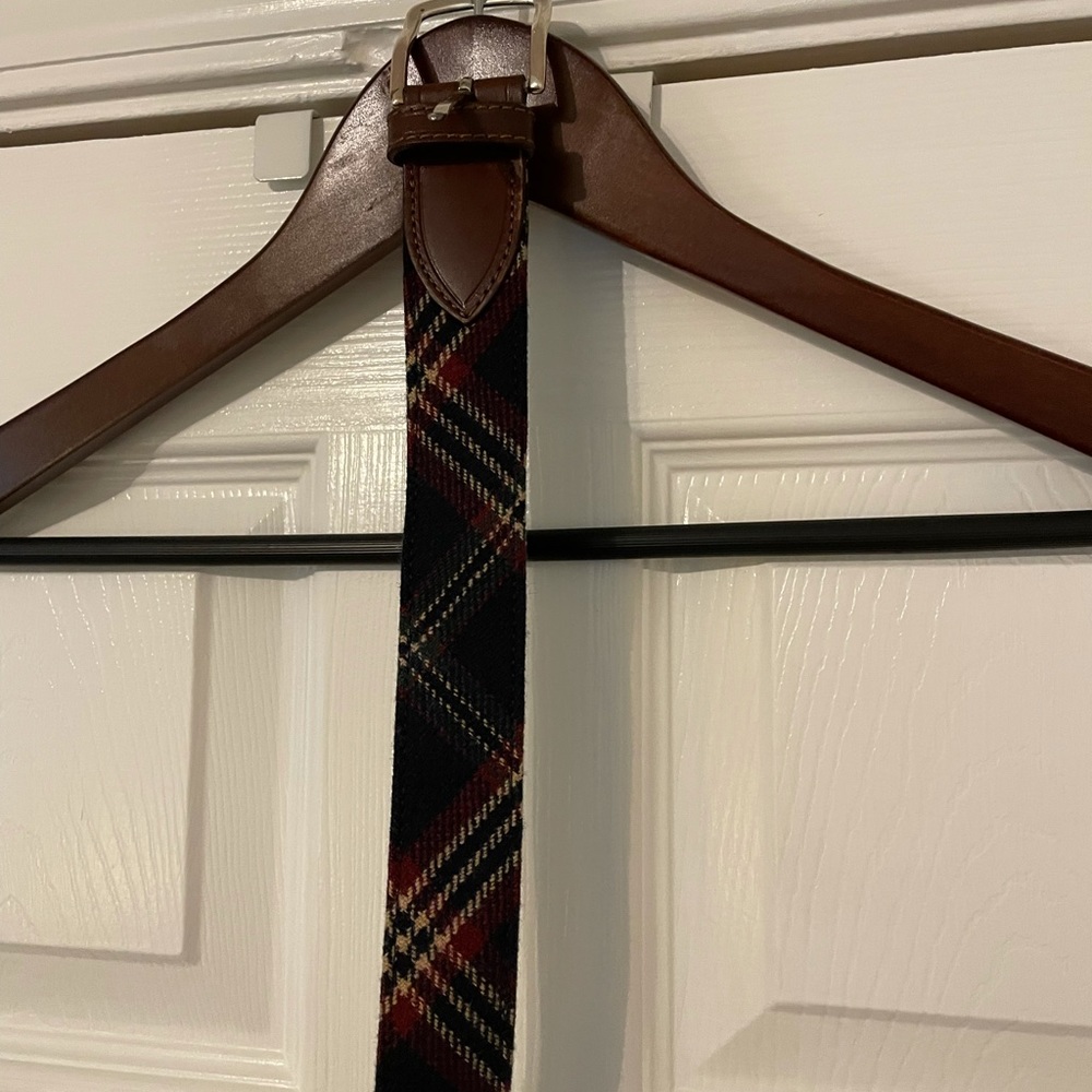 Brooks Brothers Tartan Belt